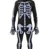 Adult Skeleton Skinsuit Costume