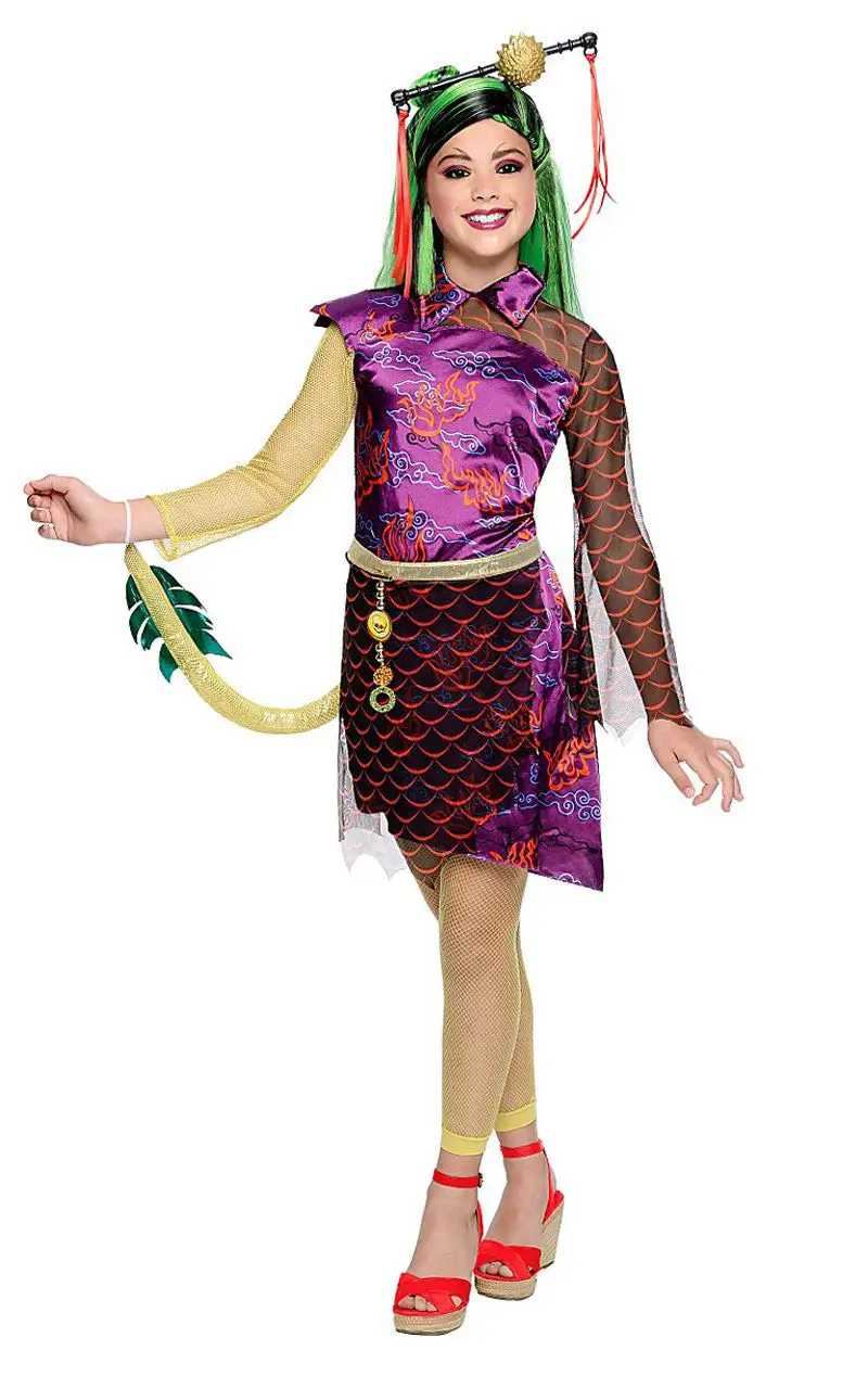 Kids Monster High Jina Costume 1 Kids Monster High Jina Costume