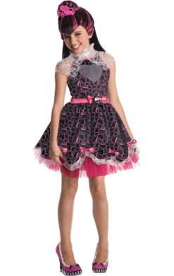 Child Monster High Draculaura Sweet 1600 Costume