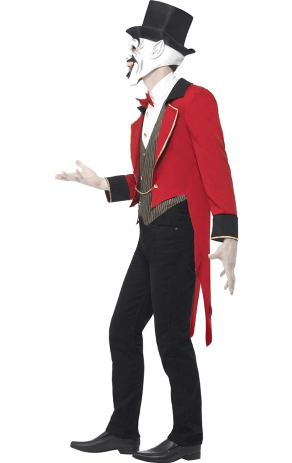 Smiffys Mens Sinister Halloween Ringmaster Costume 2 Smiffys Mens Sinister Halloween Ringmaster Costume - Image 2