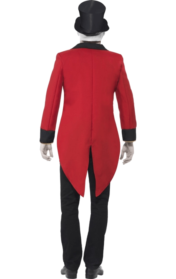 Smiffys Mens Sinister Halloween Ringmaster Costume 3 Smiffys Mens Sinister Halloween Ringmaster Costume - Image 3