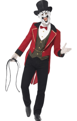 Smiffys Mens Sinister Halloween Ringmaster Costume