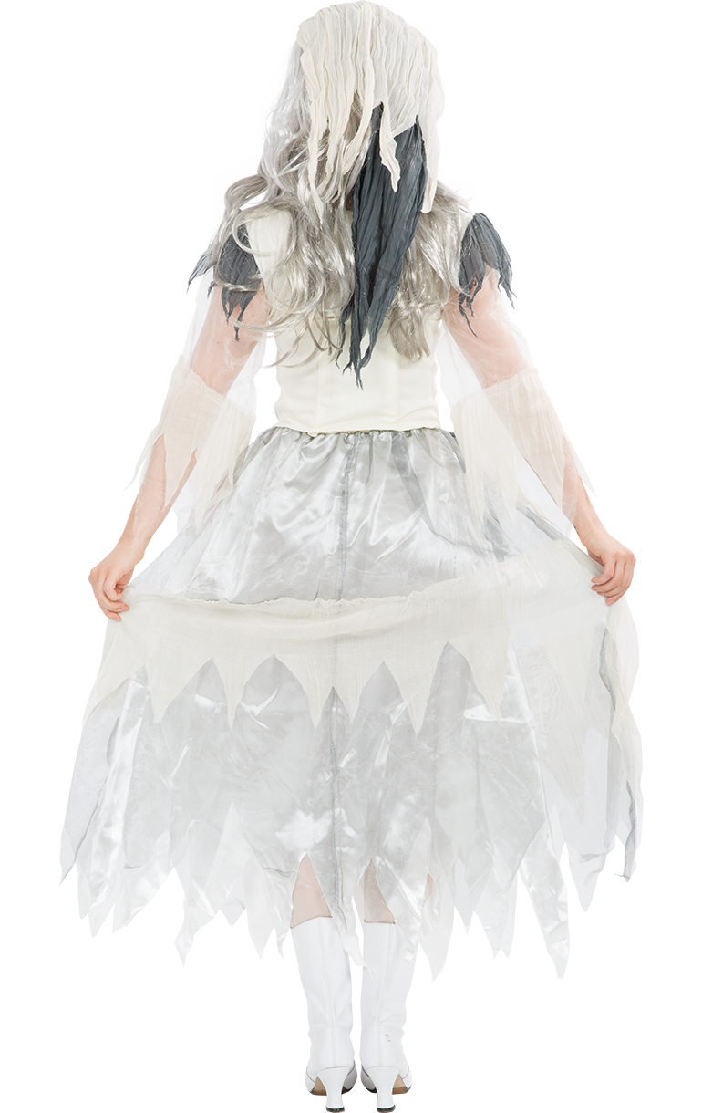 Womens Halloween Corpse Bride Costume 3 Womens Halloween Corpse Bride Costume - Image 3