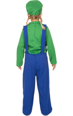 Kids Luigi Super Mario Costume 5 Kids Luigi Super Mario Costume -Fancy Dress Shop 00019391a02