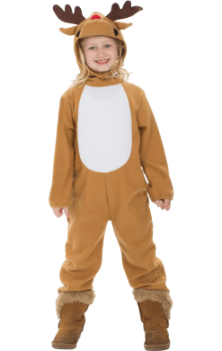 Kids Unisex Reindeer Costume