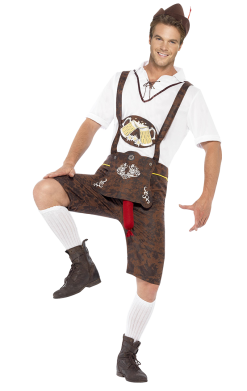Smiffys Mens Brad Wurst Costume