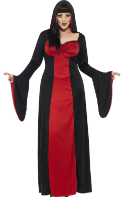 Smiffys Womens Plus Size Dark Temptress Costume