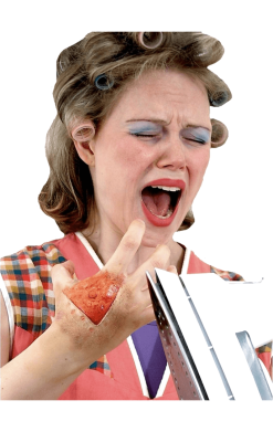 Iron Burn SFX Wound Kit