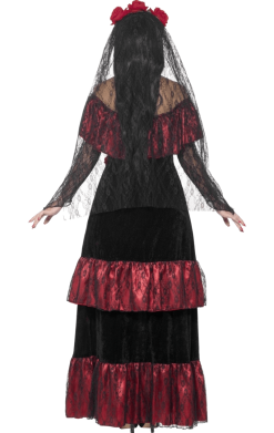 Smiffys Ladies Day Of The Dead Dress Costume 5 Smiffys Ladies Day Of The Dead Dress Costume -Fancy Dress Shop 00020724a02