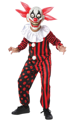 Kids Clown Googly Eye Halloween Costume