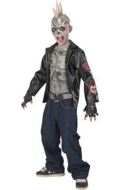 Kids Zombie Rocker Costume