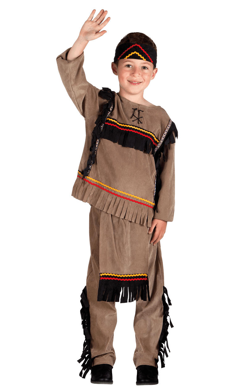 Boland Kids Indian Big Bear Costume 1 Boland Kids Indian Big Bear Costume