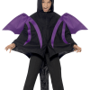 Smiffys Kids Hooded Bat Cape Costume