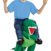 Kids T-Rex Dinosaur Piggyback Costume