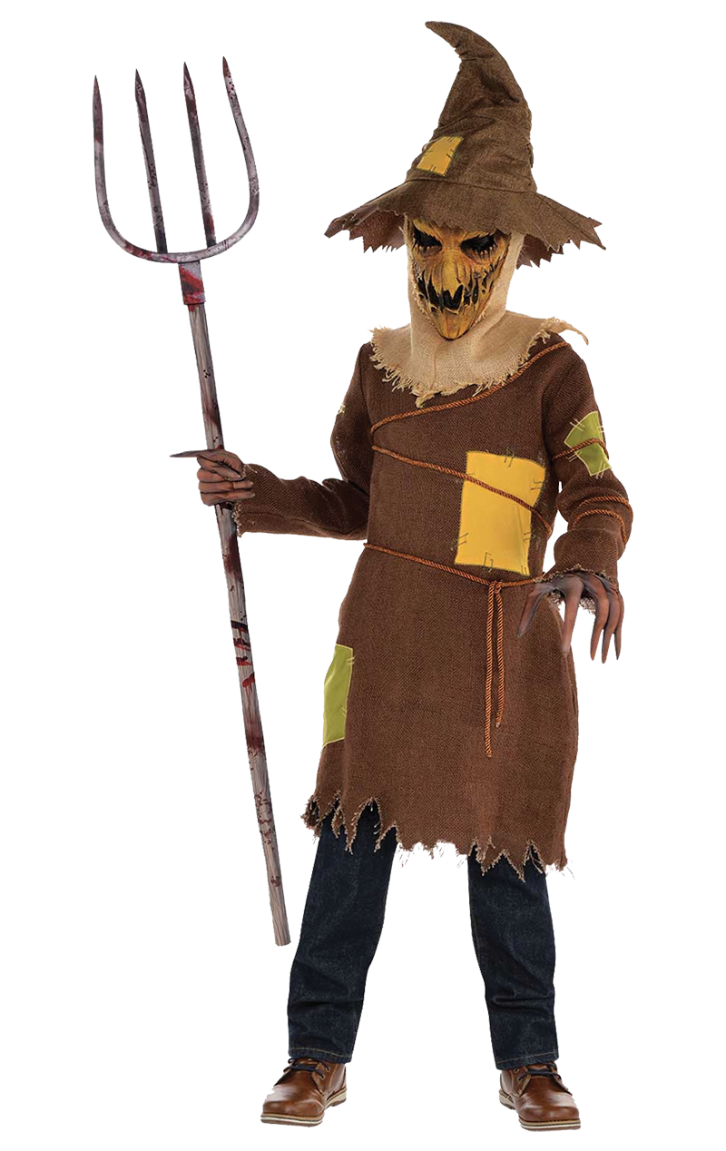 AMSCAN Kids Scary Scarecrow Costume 1 AMSCAN Kids Scary Scarecrow Costume