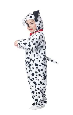 GENERIC Kids Dalmatian Puppy Fleece Jumpsuit Costume -Fancy Dress Shop 00030480a02