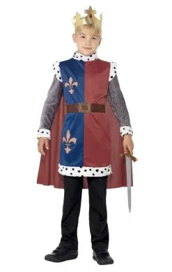 Smiffys Kids King Arthur Costume