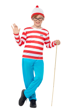 Smiffys Kids Where's Wally Costume
