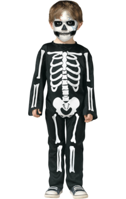 Kids Scary Skeleton Costume