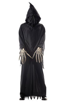 Kids Facepieceed Grim Reaper Costume