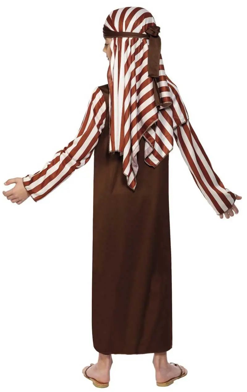 Smiffys Kids Nativity Shepherd Costume 3 Smiffys Kids Nativity Shepherd Costume - Image 3