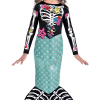AMSCAN Kids Day Of The Dead Mermaid Costume