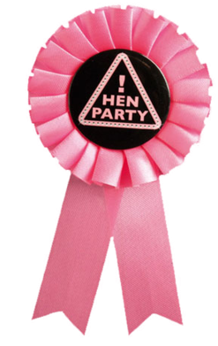 GENERIC Hen Party Rosette Accessory
