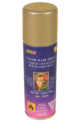 Gold Hairspray Accessory