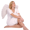 Boland White Angel Wings - Large