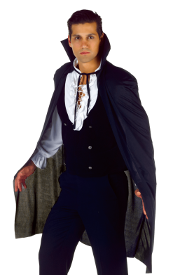 Adult Black Vampire Cape