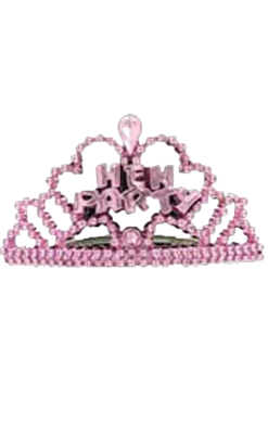GENERIC 6 Hen Night Mini Tiaras
