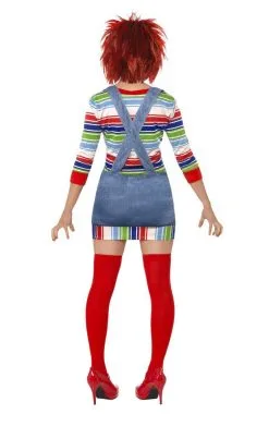 Smiffys Ladies Chucky Doll Movie Costume -Fancy Dress Shop 00060135a02