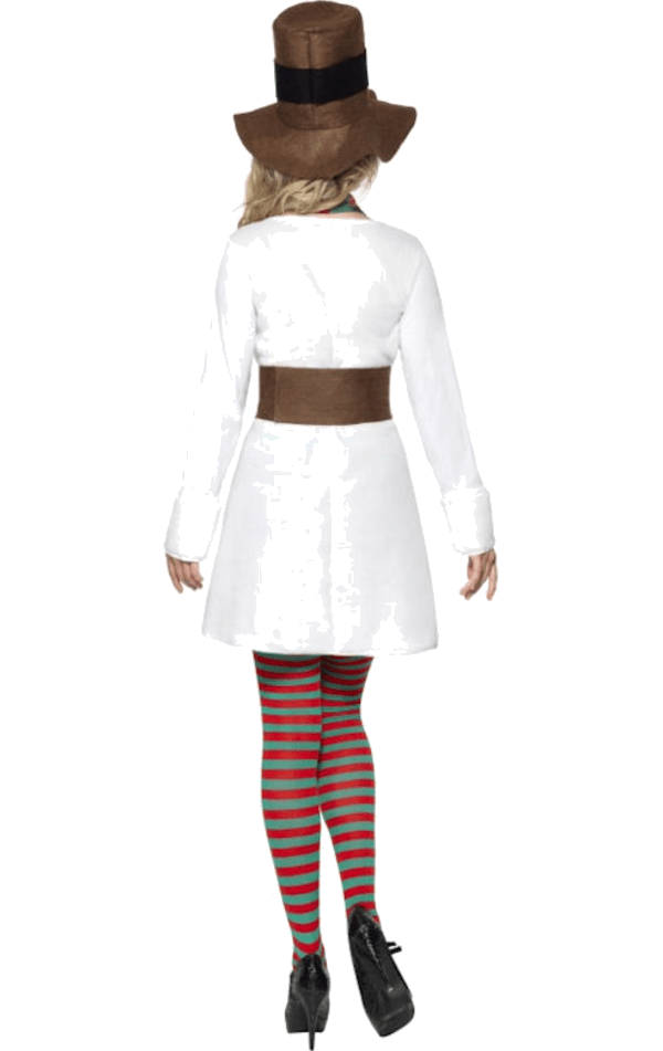 Smiffys Womens Miss Snowman Costume 3 Smiffys Womens Miss Snowman Costume - Image 3