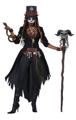 Womens Voodoo Magic Priestess Costume
