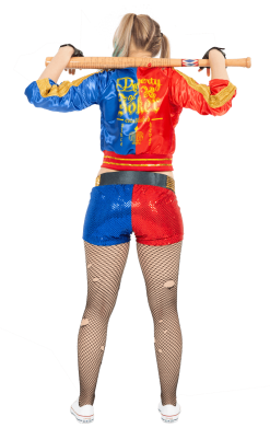 Womens Harley Quinn Movie Costume -Fancy Dress Shop 00061184a02