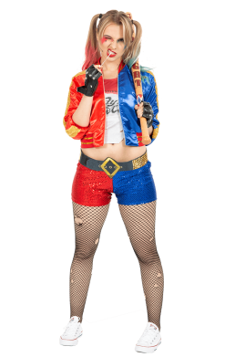 Womens Harley Quinn Movie Costume