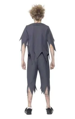 Smiffys Kids Zombie School Boy Costume 5 Smiffys Kids Zombie School Boy Costume -Fancy Dress Shop 00090455a02