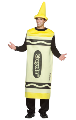 GENERIC Crayola Crayons Costume - Yellow