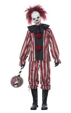 Mens Nightmare Clown Costume