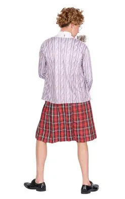 Mens Scottish Nanny Movie Costume -Fancy Dress Shop 00090733a02