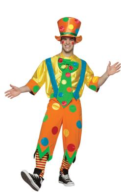 Mens Toots The Clown Costume