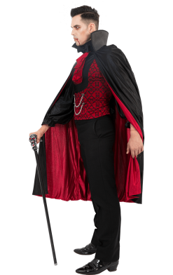 Mens Count Bloodthirst Vampire Costume 5 Mens Count Bloodthirst Vampire Costume -Fancy Dress Shop 00091076a02