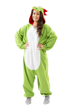 Unisex Yoshi Dino Costume