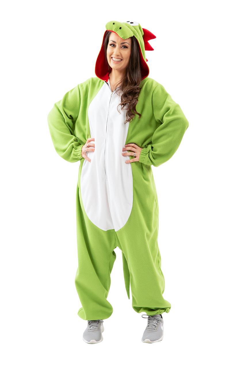 Unisex Yoshi Dino Costume 1 Unisex Yoshi Dino Costume
