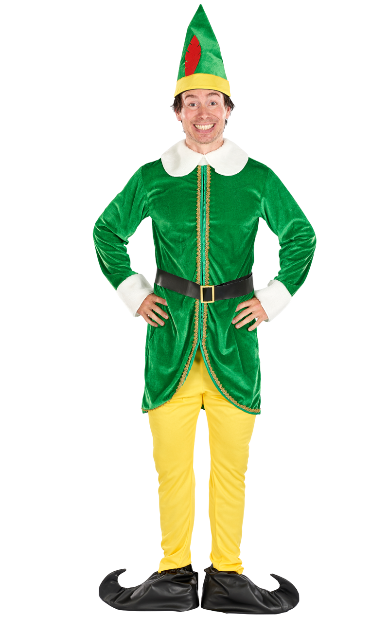 Adult New York Elf Costume 1 Adult New York Elf Costume