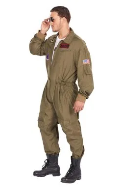 Adult Fighter Pilot Aviator Costume -Fancy Dress Shop 00091247a02