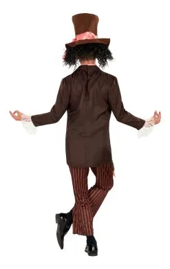 GENERIC Mens Mad Hatter Costume -Fancy Dress Shop 00091376a02