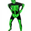 Adult Glowing Skeleton Morphsuit Costume