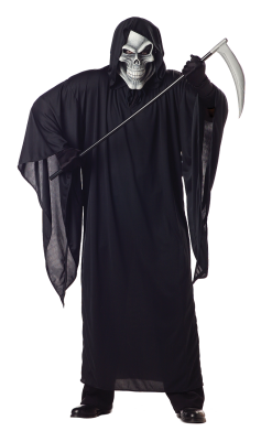 Adult Grim Reaper Plus Size Costume
