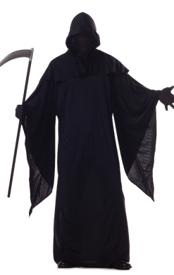 Adult Horror Robe Grim Reaper Costume